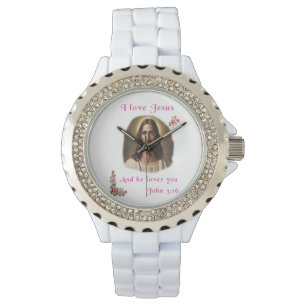 Ik hou van Jezus Horloge
