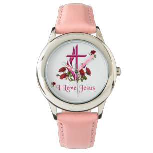 Ik hou van Jezus Horloge