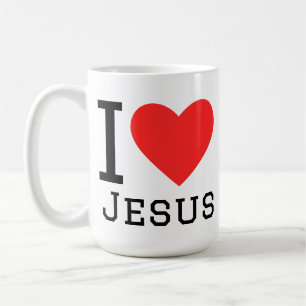 Ik hou van Jezus Koffiemok