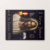Ik hou van Jezus Legpuzzel (Horizontaal)