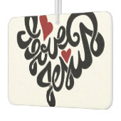 Ik hou van Jezus Luchtverfrisser (Links)