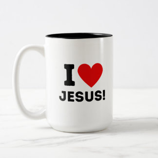 Ik hou van Jezus Mok
