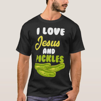Ik hou van Jezus Pickles Religie 1 T-shirt