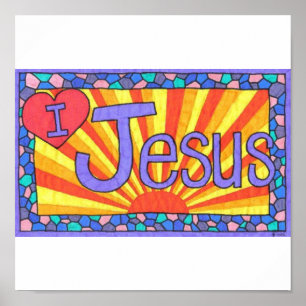 Ik hou van Jezus! Poster