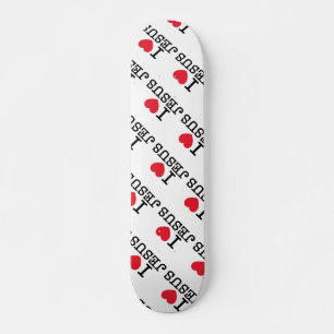 Ik hou van Jezus Skateboard