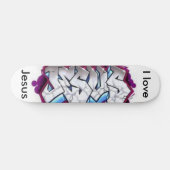 Ik hou van Jezus Skateboard (Horizontaal)