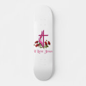 Ik hou van Jezus Skateboard (Voorkant)