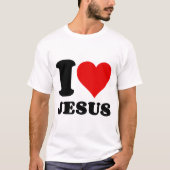 Ik hou van Jezus T-shirt (Voorkant)