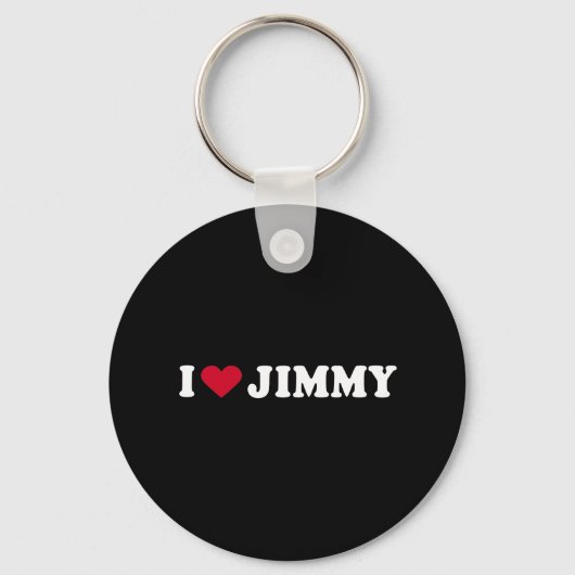 Ik hou van JIMMY Sleutelhanger (Voorkant)