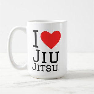 Ik hou van Jiu jitsu Koffiemok