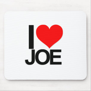 Ik hou van Joe Mousepad Muismat