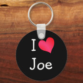 Ik hou van Joe Sleutelhanger (Voorkant)