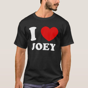 Ik hou van Joey I Heart Joey Funny Joey T Shirt