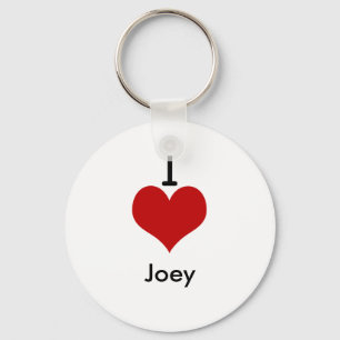Ik hou van Joey Sleutelhanger
