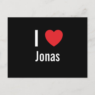 Ik hou van Jonas Briefkaart