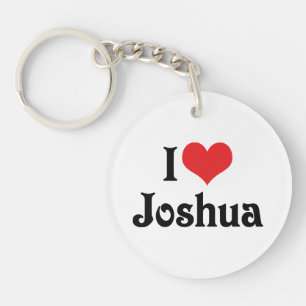 Ik hou van Joshua Sleutelhanger