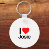 ik hou van josie sleutelhanger (Voorkant)