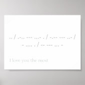 Ik hou van jou de Meest Meestercode Poster (Voorkant)