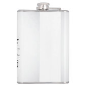 ik hou van jou heupfles (Achterkant)