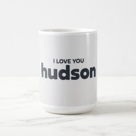 Ik hou van jou Hudson Koffiemok