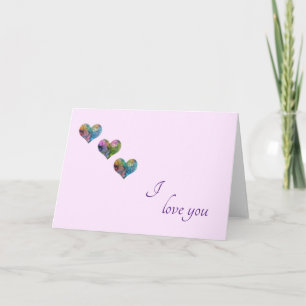 Ik hou van jou kaart