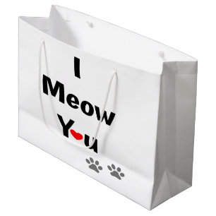 Ik Hou Van Jou Katteneigenaren Valentijnsdag Huisd Groot Cadeauzakje