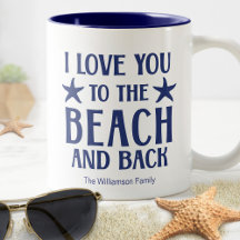 Ik hou van jou naar het strand en terug - Citaat N