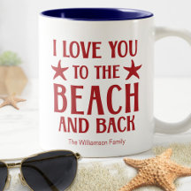 Ik hou van jou naar het strand en terug Nauutelijk