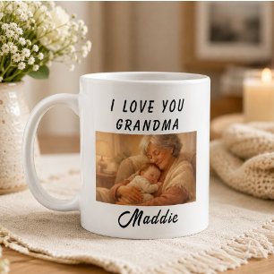Ik hou van jou oma mok Oma- en opa-dag