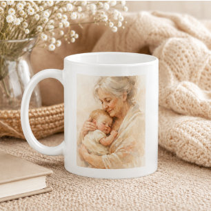 Ik hou van jou oma   Oma- en Opa-dag Koffiemok