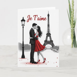 Ik Hou Van Jou Paris Koppelkaart Kaart