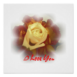Ik Hou Van Jou Rozen Poster Perfect Poster