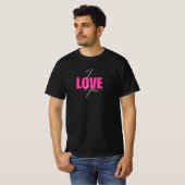 Ik Hou Van Jou T-Shirt – Grappig Romantisch Grafis (Voorkant volledig)