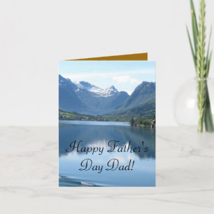 Ik hou van jou Vader Vaderdag viering feest Kaart