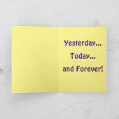 Ik Hou Van Jou Valentijn Schattige Romantische Car Kaart (Binnen)