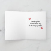 Ik hou van jou | Valentijnsdag Chibi Pad Kaart (Binnen)