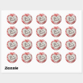Ik Hou Van Jou Verlovingsfeest Verjaardagsstickers Ronde Sticker (Vel)