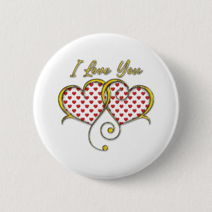 Ik hou van jouw design ronde button 5,7 cm
