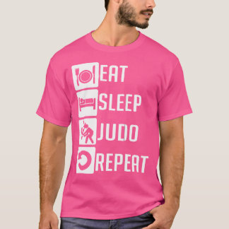 Ik hou van judo sport voor jongens en liefhebbers t-shirt