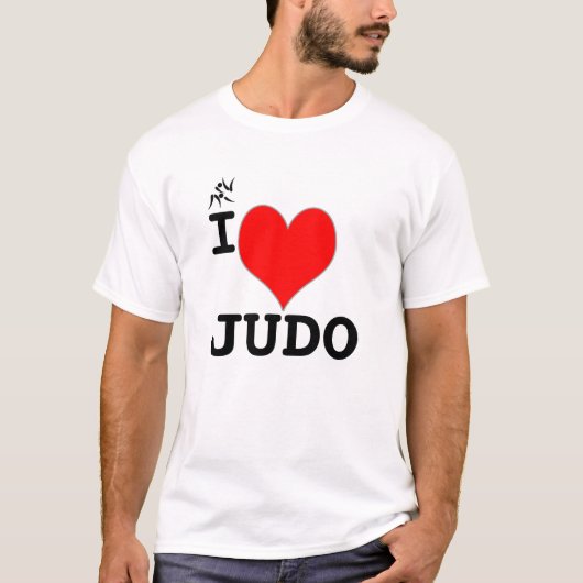Ik hou van JUDO T-Shirt (Voorkant)