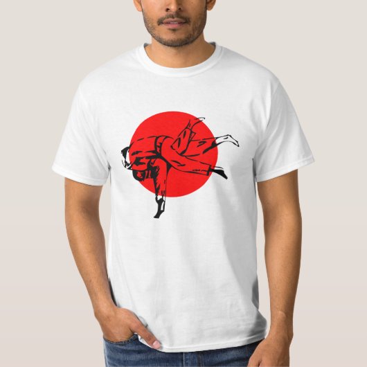 Ik hou van JUDO T-shirt (Voorkant)