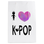 Ik hou van K-pop Medium Cadeauzakje (Voorkant)
