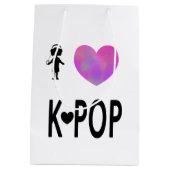 Ik hou van K-pop Medium Cadeauzakje (Achterkant)