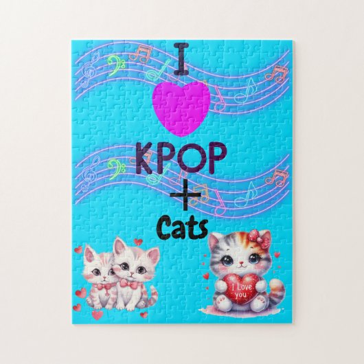 Ik hou van K-pop puzzel (Verticaal)