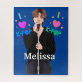 Ik hou van K pop Puzzel Legpuzzel (Verticaal)