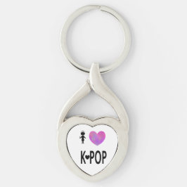 Ik hou van K-pop Sleutelhanger