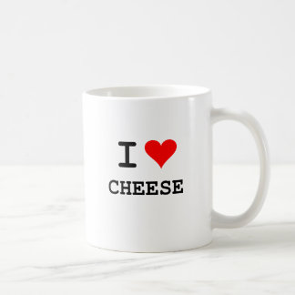 Ik hou van kaas (zwarte sla) koffiemok