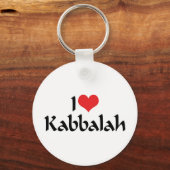 Ik Hou Van Kabbala Sleutelhanger (Voorkant)