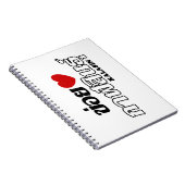 Ik hou van Kalasin, Isan, Thailand Notitieboek (Rechterzijde)