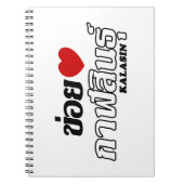 Ik hou van Kalasin, Isan, Thailand Notitieboek (Voorkant)